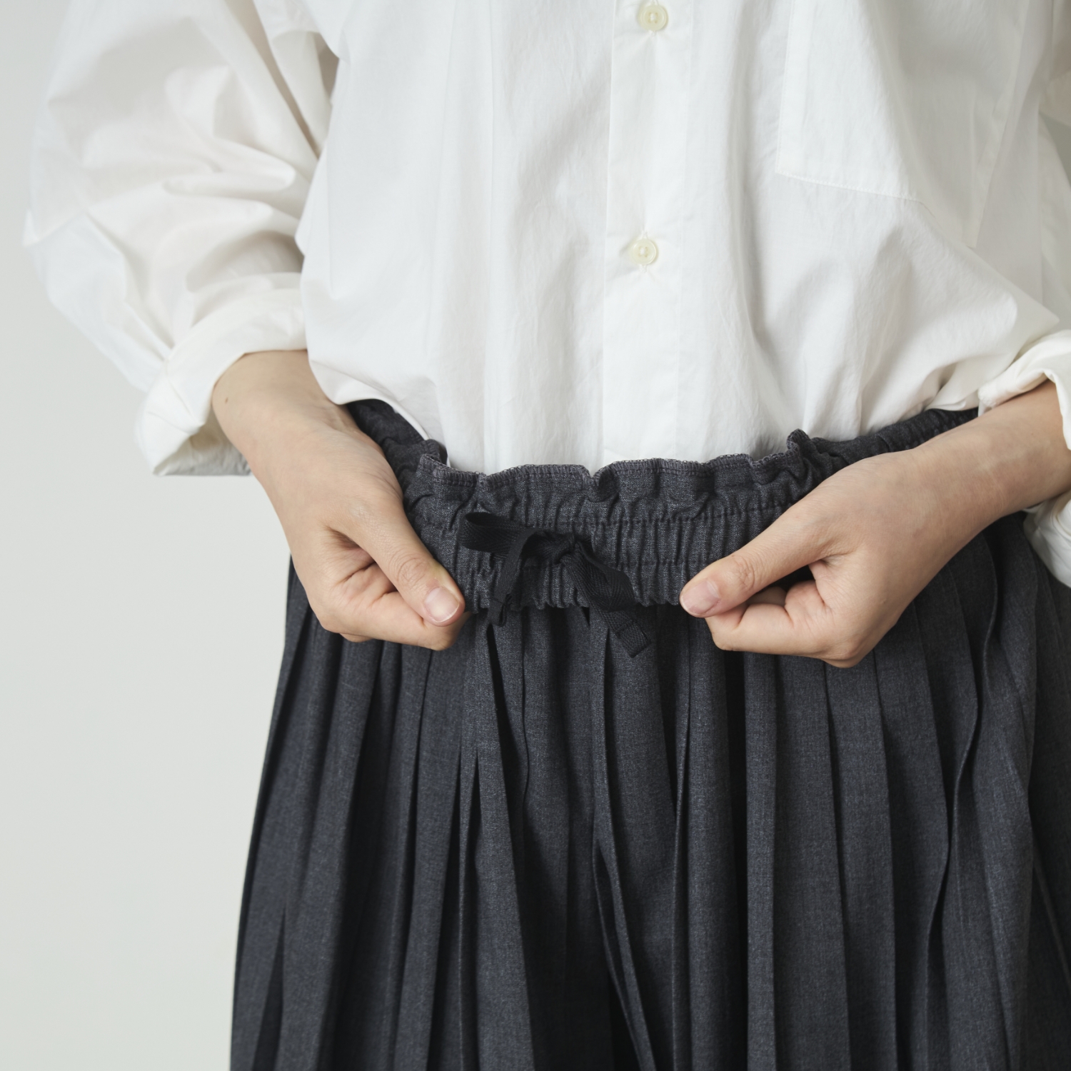 denicher/プリーツワイドパンツ